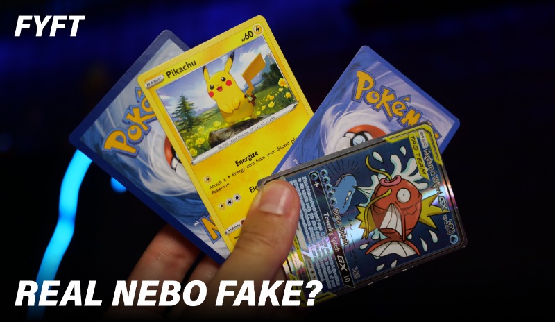 jak poznat falešnou (fake) Pokémon kartu?